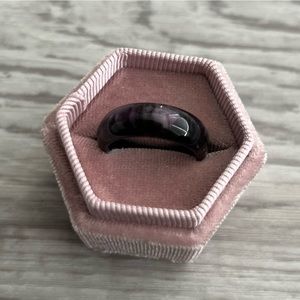 Purple Plastic Ring - Size 9